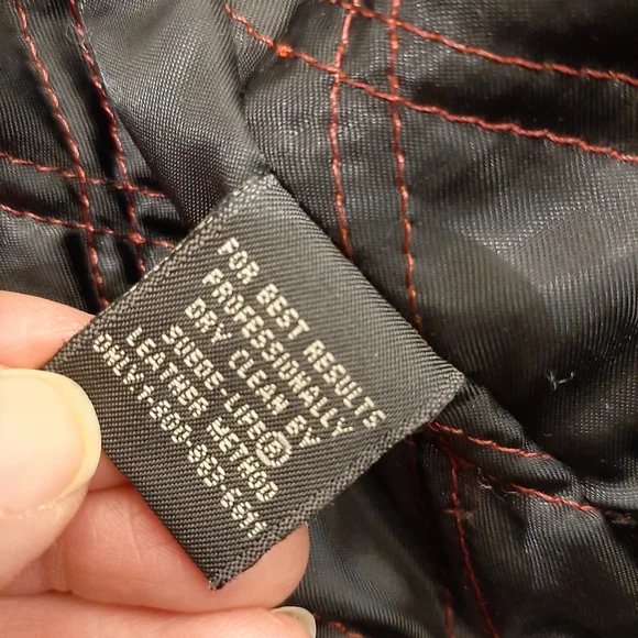 St. John's Bay leather coat